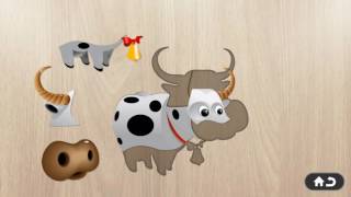 Animals Puzzle for Kids [upl. by Junna]