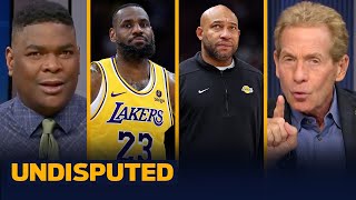 LeBron Lakers eliminated by Nuggets in Game 4 of the Western Conference Finals  NBA  UNDISPUTED [upl. by Dlareg]