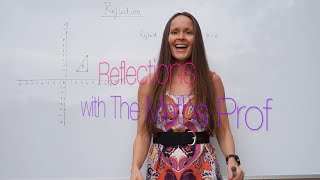 The Maths Prof Reflections Transformations [upl. by Romeon551]