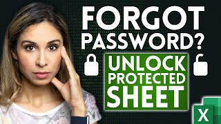 EASILY UNLOCK Protected Excel Sheets WITHOUT Password [upl. by Llener]