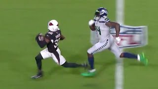 DK Metcalf Chases Down Budda Baker After INT  NFL Week 7 [upl. by Damon576]