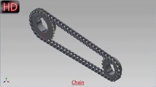 ChainInventor Studio Video Tutorial Autodesk Inventor [upl. by Lamiv]