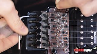 DIY How to String a Floyd Rose [upl. by Eeliak299]