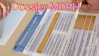 Dossier MDPH RQTHAAH polyarthrite Mdph Rqph [upl. by Cadal]