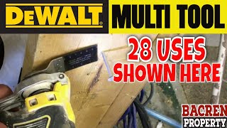 28 ways to use a Multi Tool  Dewalt [upl. by Aihsad933]