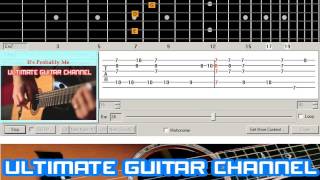 Guitar Solo Tab Its Probably Me Sting [upl. by Eecram]