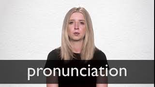 How to pronounce PRONUNCIATION in British English [upl. by Vivl]