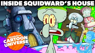 17 MINUTES Inside Squidwards Tiki🗿  SpongeBob  Nicktoons [upl. by Oiziruam]