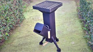 The Best Homemade Rocket Stove [upl. by Rosse]