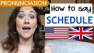 How to Pronounce SCHEDULE US UK amp Australian pronunciation [upl. by Hajar]