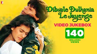 Dilwale Dulhania Le Jayenge Video Jukebox  Full Song  JatinLalit  Shah Rukh Khan  Kajol  DDLJ [upl. by Akiner277]