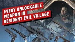 Every Unlockable Weapon In Resident Evil Village [upl. by Loleta]