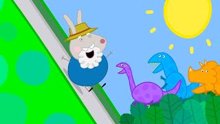 Grampy Rabbits Dinosaur Park 🦖  Peppa Pig Official Full Episodes [upl. by Retnyw166]