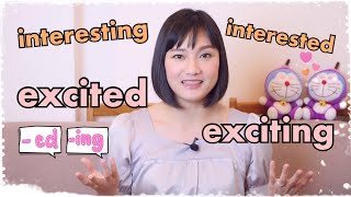 How to use adjective ed ing [upl. by Nodnnarb]