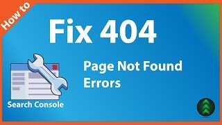 How to Fix 404 Errors in Google Search Console [upl. by Emmalynne]