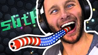 Slitherio  TAKE THE NUMBER 1 [upl. by Suhploda]