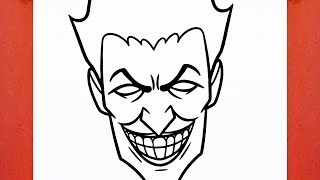 HOW TO DRAW THE JOKER [upl. by Raymund]