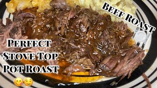 Homemade Stove Top Pot Roast  Cook with Me [upl. by Norvun746]