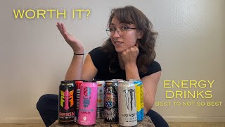 BEST ENERGY DRINKS RANKING [upl. by Aleydis]