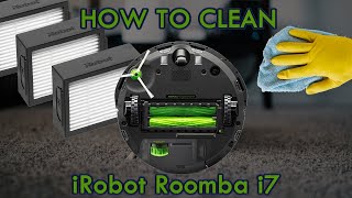 How to clean the iRobot Roomba i7 amp Full bin error Fix [upl. by Lithea224]