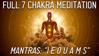 Balancing amp Awakening All 7 Chakras Full Guided Meditation [upl. by Holey952]