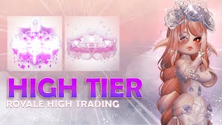 Rich Servers Halo Profit Trading In Royale High 8 [upl. by Aurelia]