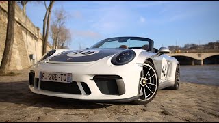 Essai Porsche 911 991 Speedster  la machine à voyager dans le temps [upl. by Noside429]