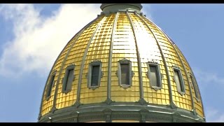 Colorado State Capitol Building in Denver Around Dtown [upl. by Armand322]