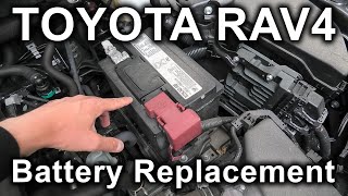 Toyota RAV4 20192025 12Volt Battery Replacement Nonhybrid [upl. by Neenwahs154]