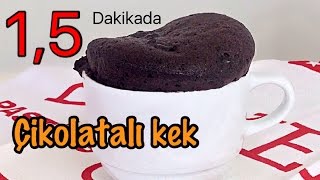 Çocuklar bile yapıyor❗️tatlı krizine çözüm❗️15 DAKİKADA çikolatalı kek  Figen Ararat [upl. by Quarta199]