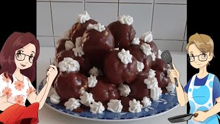 PROFITTEROL CON CIOCCOLATA E RIPIENI DI PANNA [upl. by Iny]