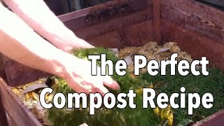 The Perfect Compost Recipe  How to Get Your Compost Heap Cooking [upl. by Novhaj]