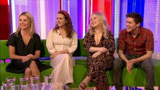 DERRY GIRLS interview  with subtitles [upl. by Ycam]