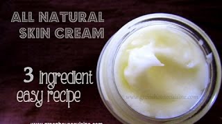 homemade lotion 3 ingredient non greasy recipe [upl. by Isola243]