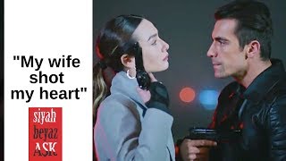 Siyah Beyaz Ask ❖ Ep 24 ❖ quotMy wife shot my heartquot ❖ English ❖ 2019 [upl. by Cardinal]