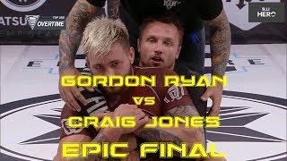 Gordon Ryan and Craig Jones Epic Finish  Road to Finals at EBI 14 The Absolutes [upl. by Ydospahr]