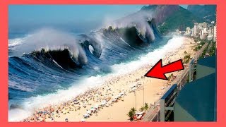 Top 5 Destructive Tsunamis Caught On Camera [upl. by Nunes]