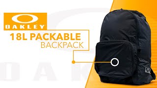 The Oakley 18L Packable Backpack  921424ODM [upl. by Wynn255]