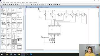 Simulation of PLC in FluidSim Software Cylinder Problem [upl. by Sucramrej960]