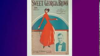 Sweet Georgia Brown  sing along with lyrics [upl. by Fortuna]