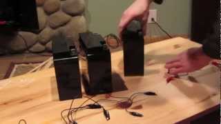 How To Wire 12 volt Batteries in Series and Parallel [upl. by Tem1]