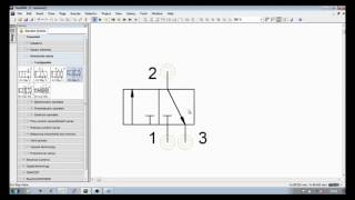 FluidSIM 5 pneumatics  a recording from lab [upl. by Artemus983]