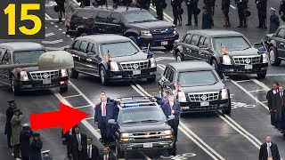 15 EPIC Presidential Convoy Vehicles [upl. by Janel346]