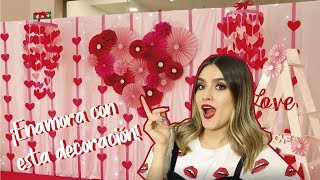 DECORA Y ENAMORA❤HAZ COLGANTE Y ADORNO DE SAN VALENTINSUSIDEAS💡 [upl. by Sukul]