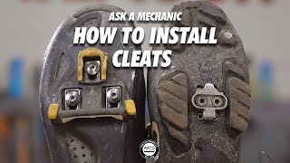 Ask a Mechanic Setting up Clipless Pedal Cleats [upl. by Neehar]