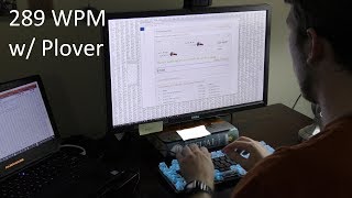 289 WPM in TypeRacer Using Plover Steno  HowTo Guide [upl. by Ellehsal496]