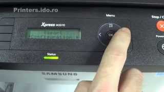 NEW Samsung Xpress Printers M2070 M2070F M2070FW firmware reset [upl. by Agbogla41]