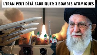 LIRAN PEUT DÉJÀ FABRIQUER 3 BOMBES ATOMIQUES quotAIEAquot [upl. by Edith974]