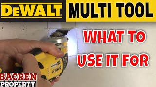 20 ways to use a Multi Tool  Dewalt [upl. by Enidanreb204]