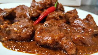 How to cook Pork Caldereta Lutong Batangas [upl. by Dyob551]